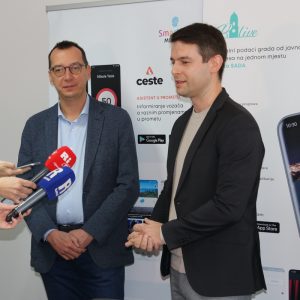 Gradonačelnik Marko Filipović i vlasnik tvrtke Exevio Edi Budimilić