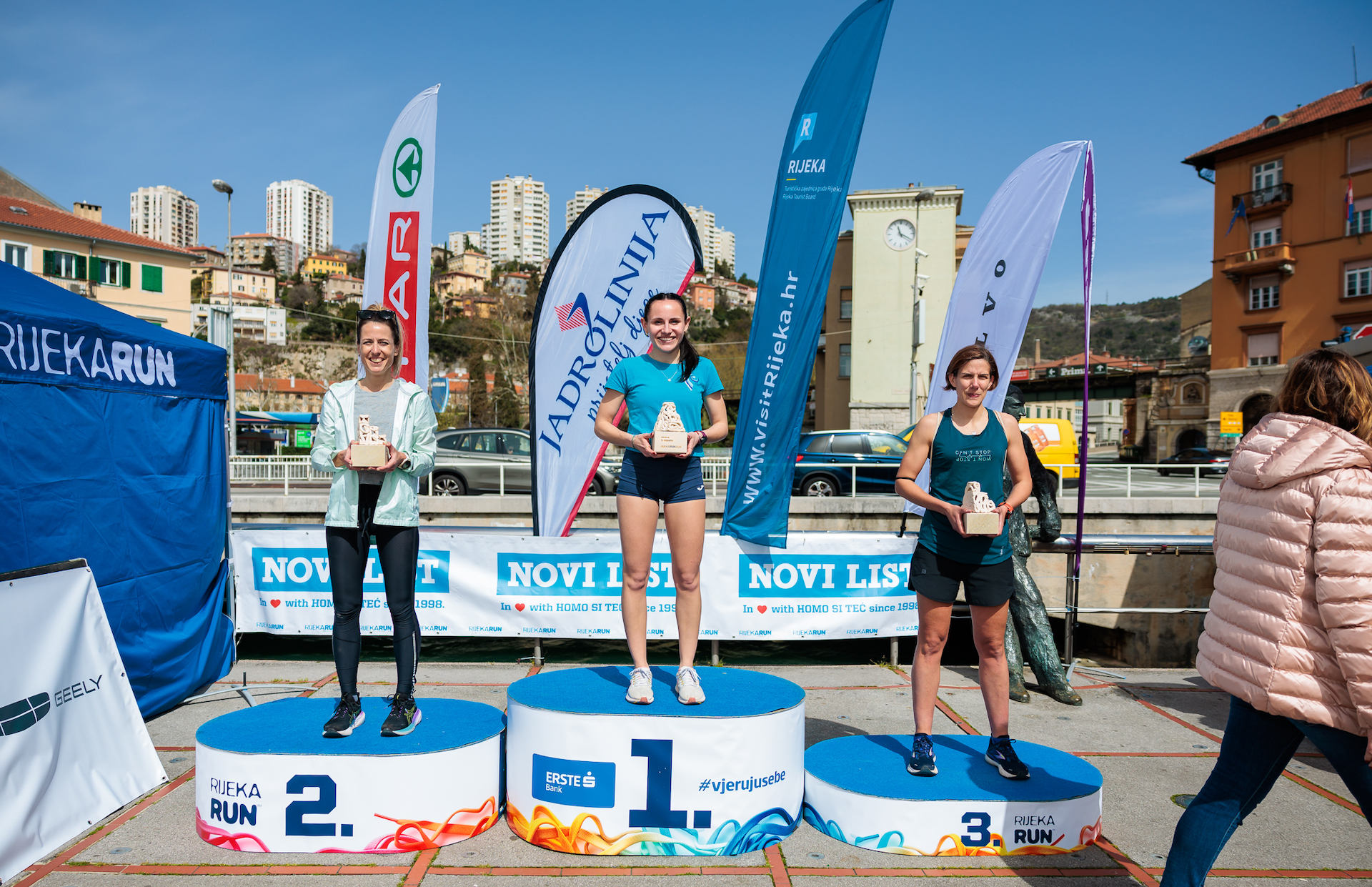 Marta Močinić, Sara Superina i Ana Mihalić