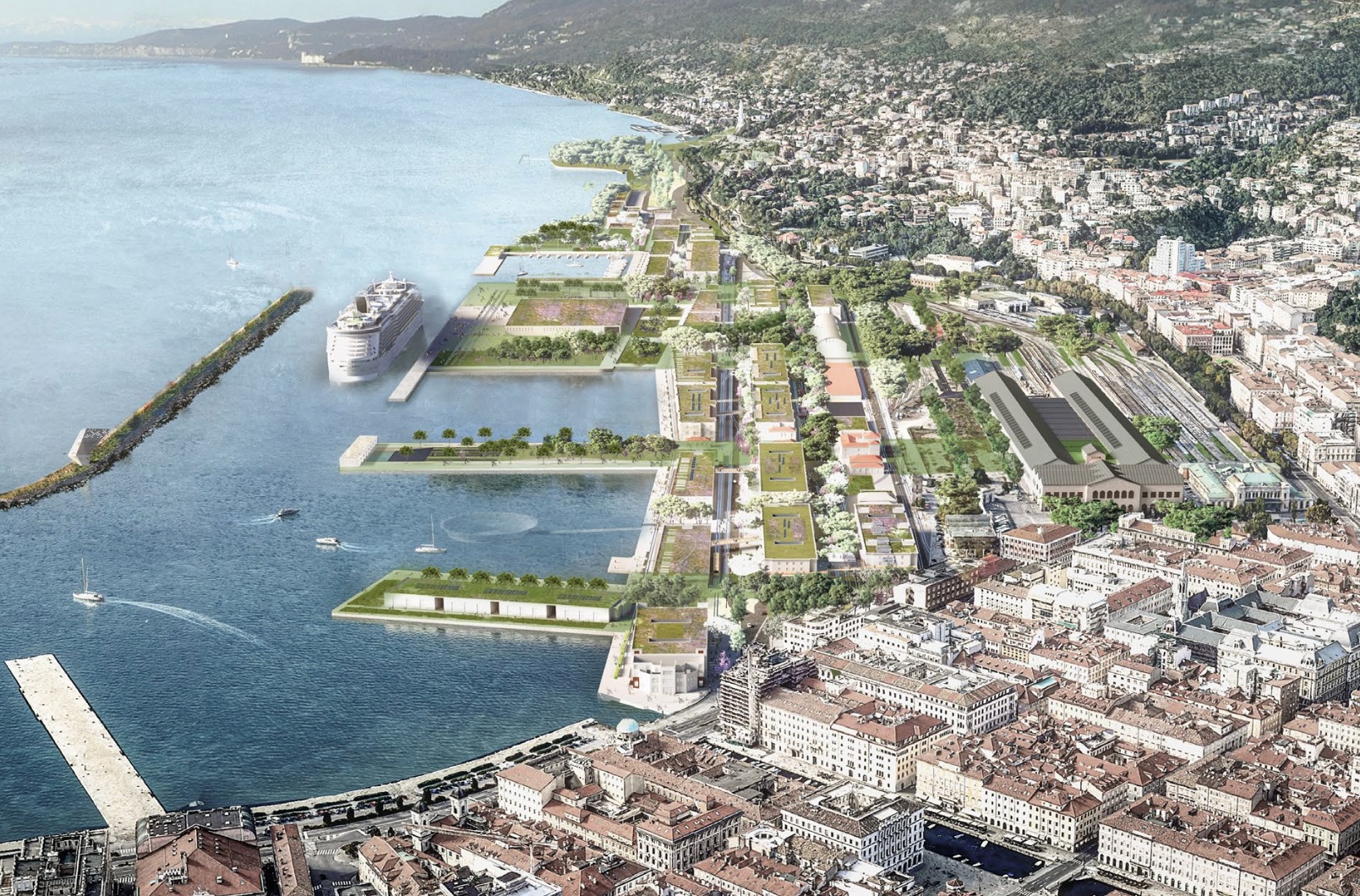 Trieste porto Vecchio