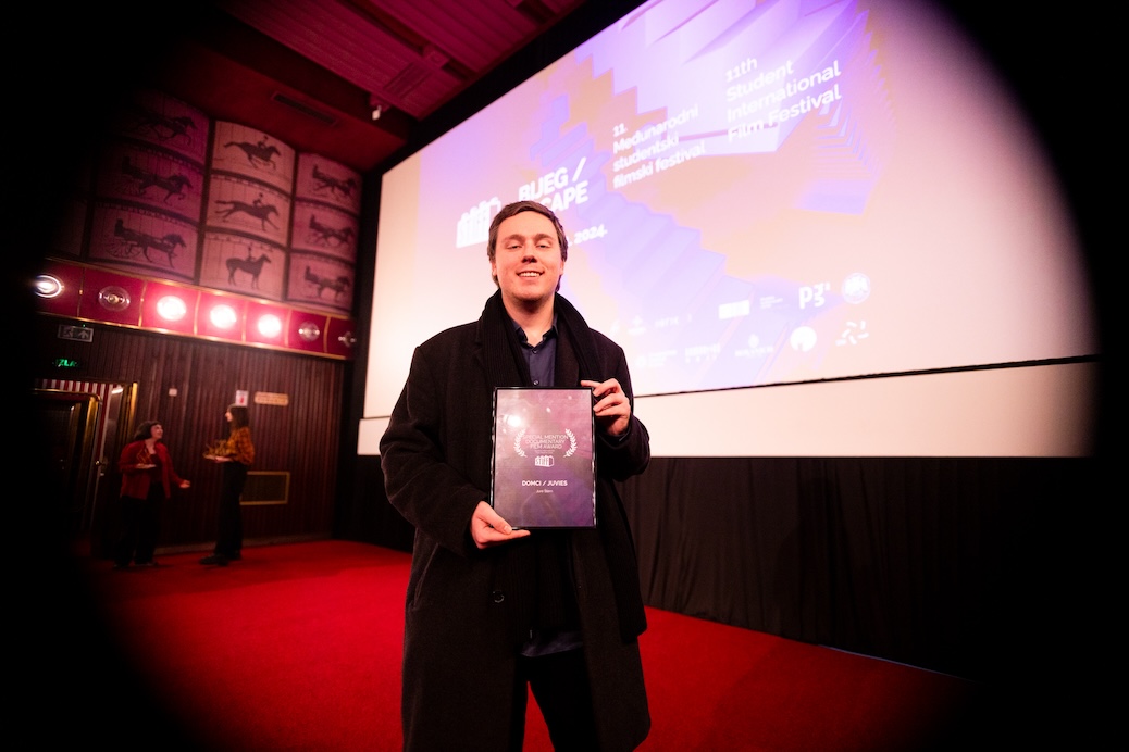 11. STIFF - Posebno priznanje dodijeljeno je redatelju Juri Šternu / Foto: Mara Prpić