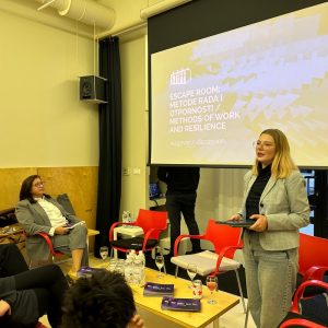 Prikazan je dokumentarni film ‘Cijeli dan nisam stala’ redateljice Klare Berdais