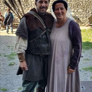 serija Mrkomir s glumcem Filipom Juričićem Foto Dubravka Šamanić privatni arhiv