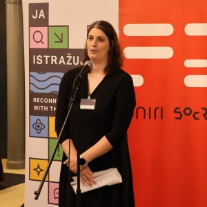 Predsjednica organizacijskog odbora Festivala izv. prof. dr. sc. Vedrana Mikulić Crnković