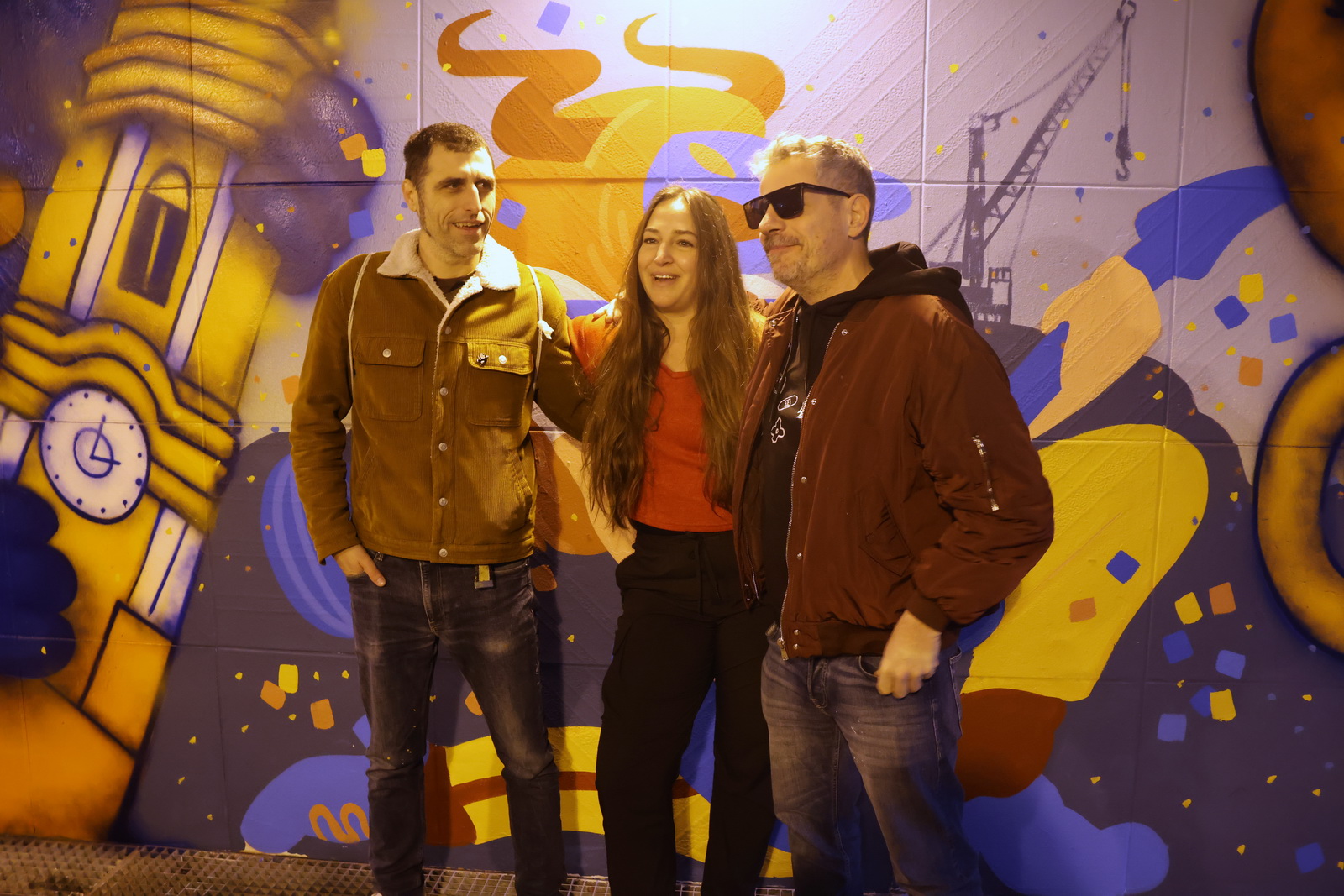 Autori murala: Vladimir Tomić Mosk, Slaven Lunar Kosanović i Tea Jurišić