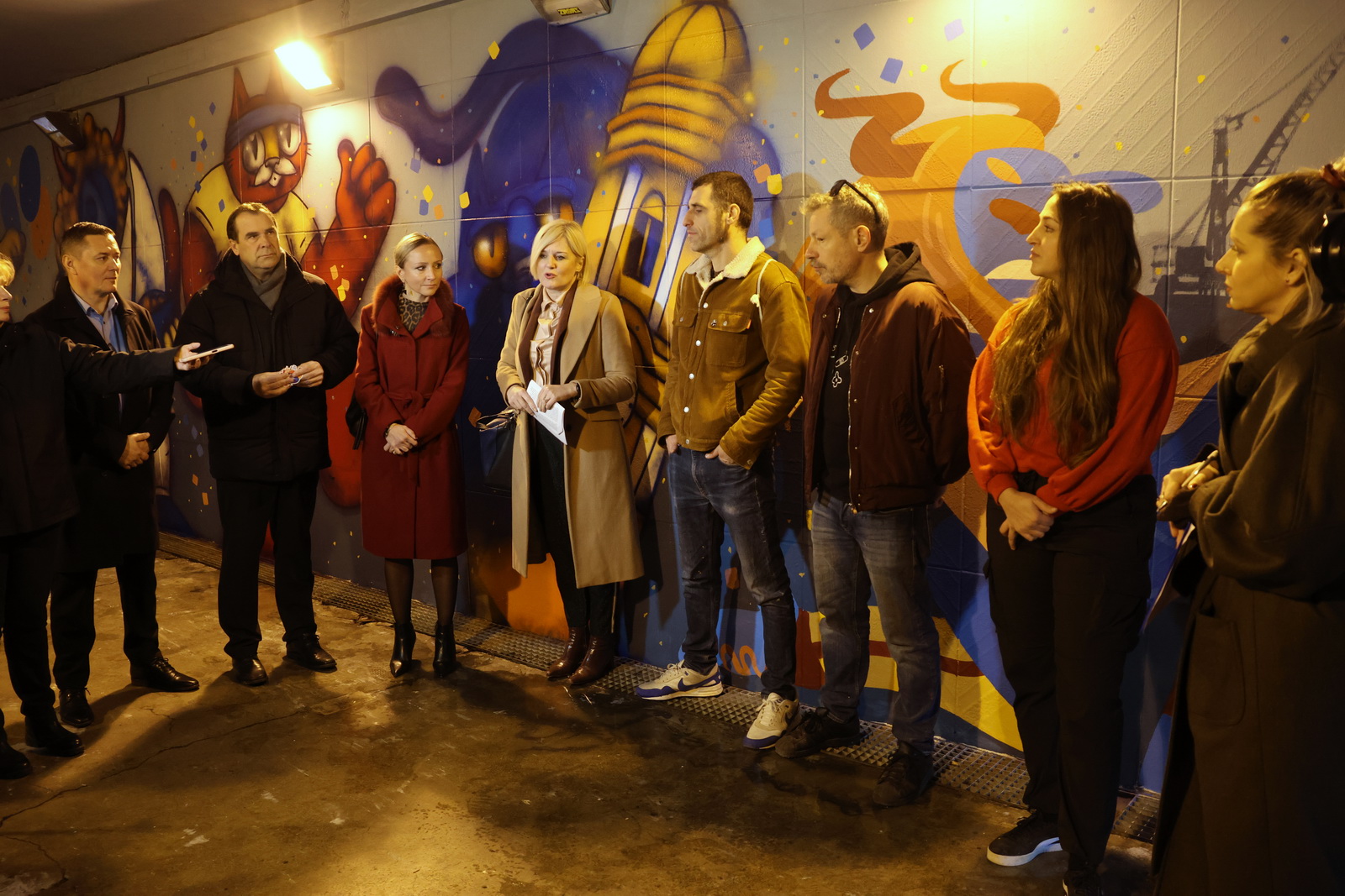 Željko Vitas, Petar Škarpa, Maja Malnar, Iva Rinčić, Vladimir Tomić Mosk, Slaven Lunar Kosanović i Tea Jurišić