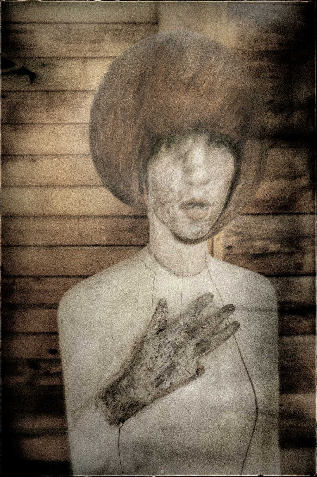 Ivica Nikolac, "Portret gospođe KB", 2025., digitalna fotografija