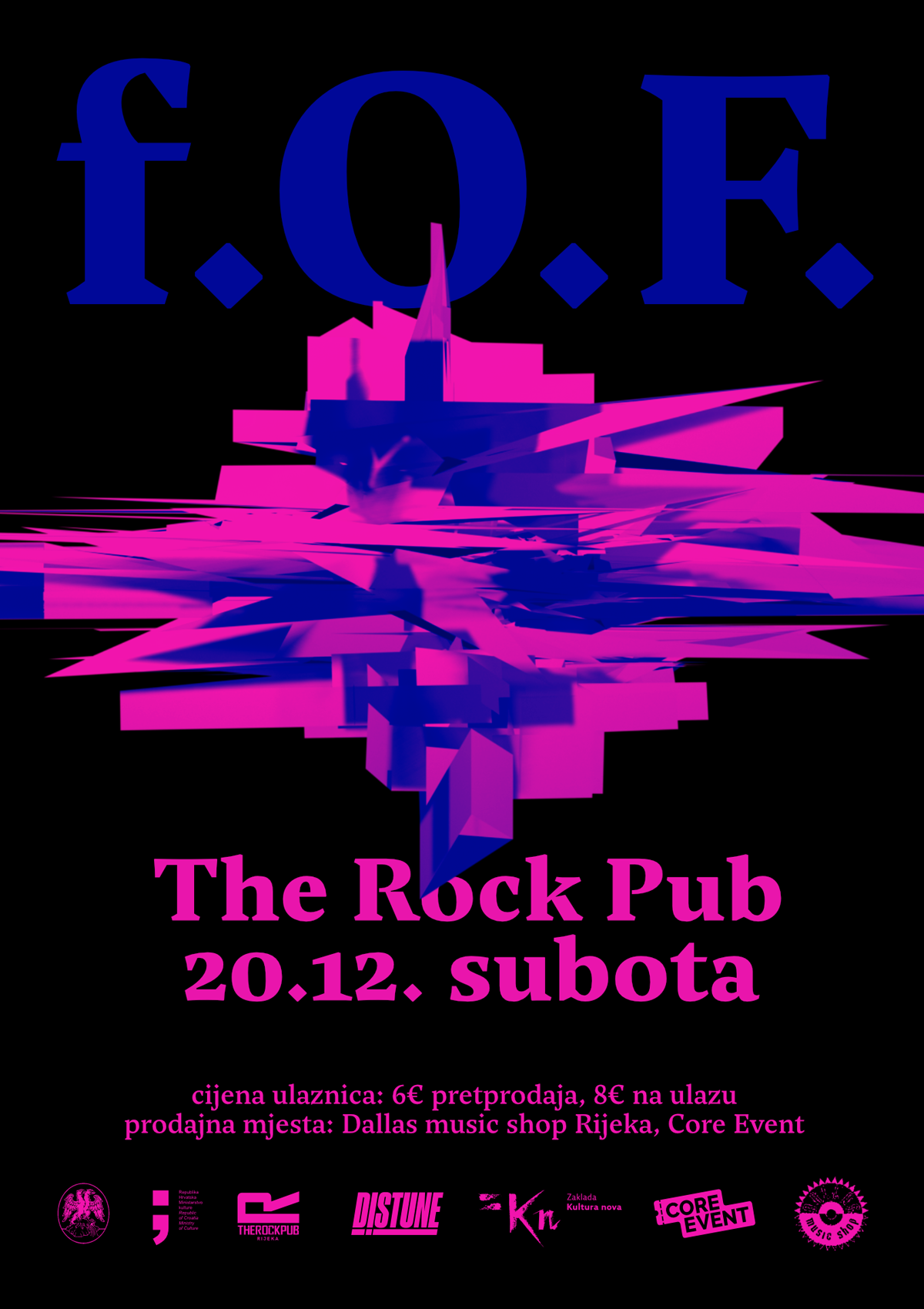 f.O.F. poster, autor Sandi Smojvir