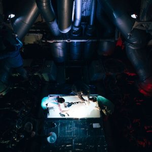 Snimanje VR predstave Saline Nebula / Foto: Borut Brozović; HKD na Sušaku