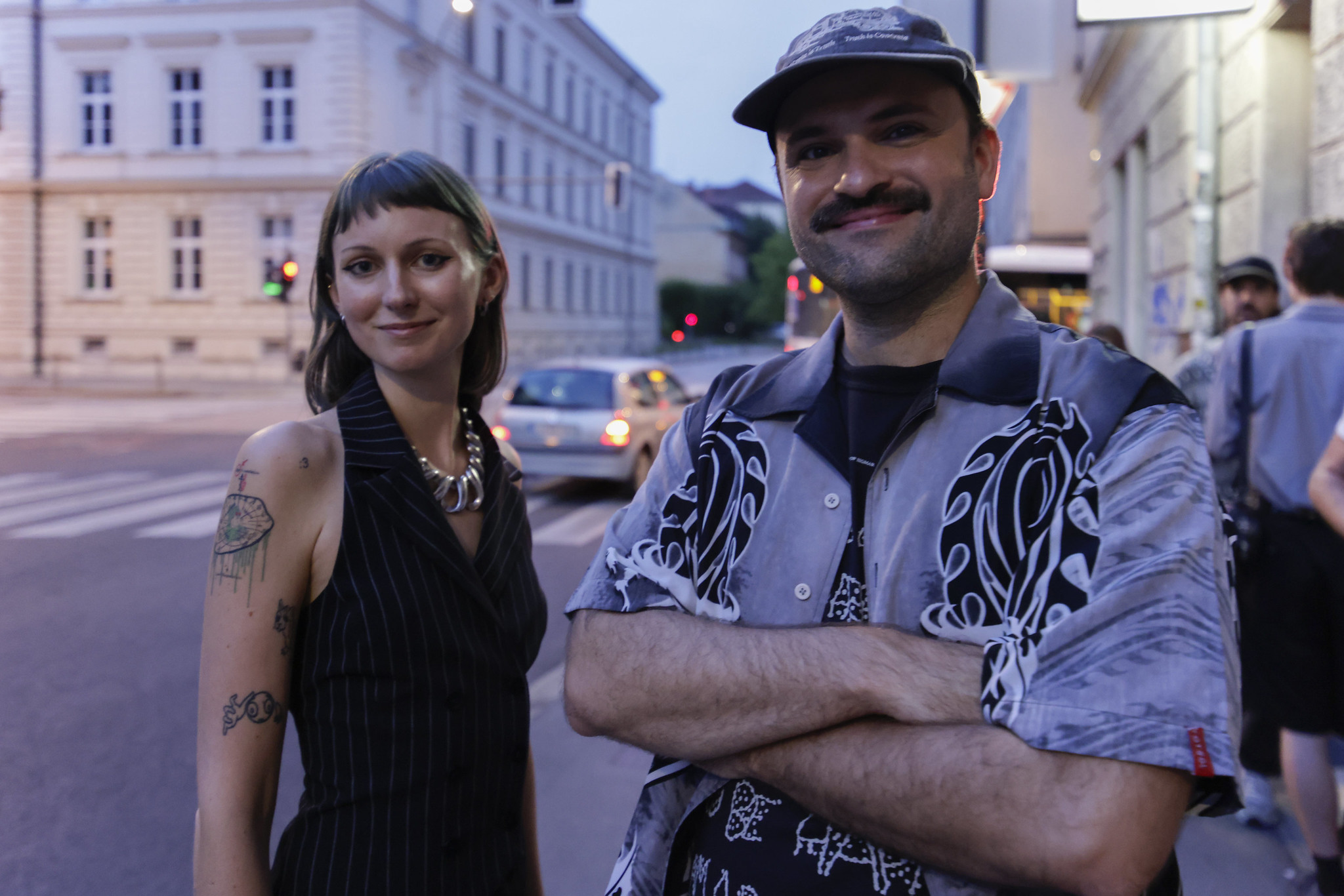 Sara Bezovšek i Dorijan Šiško, foto Marijo Županov; Drugo more press