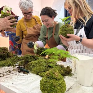 HKD volonterke uoči Dana žena - radionica kokedame