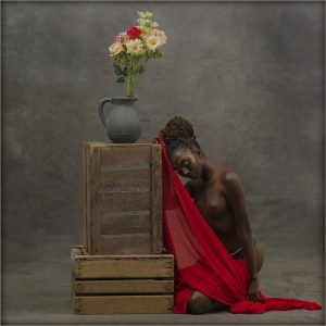 Luc Severs (Belgium) - Evy au voile rouge