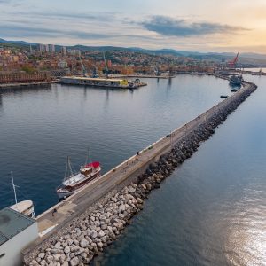 Molo longo / foto Rijeka Run
