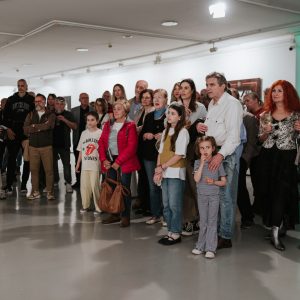 Otvorenje izložbe Lica Kaosa Klasa Grdića Foto Tanja Kanazir