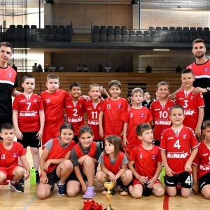 RK Zamet, treneri David i Filip Šunjić - treće mjesto