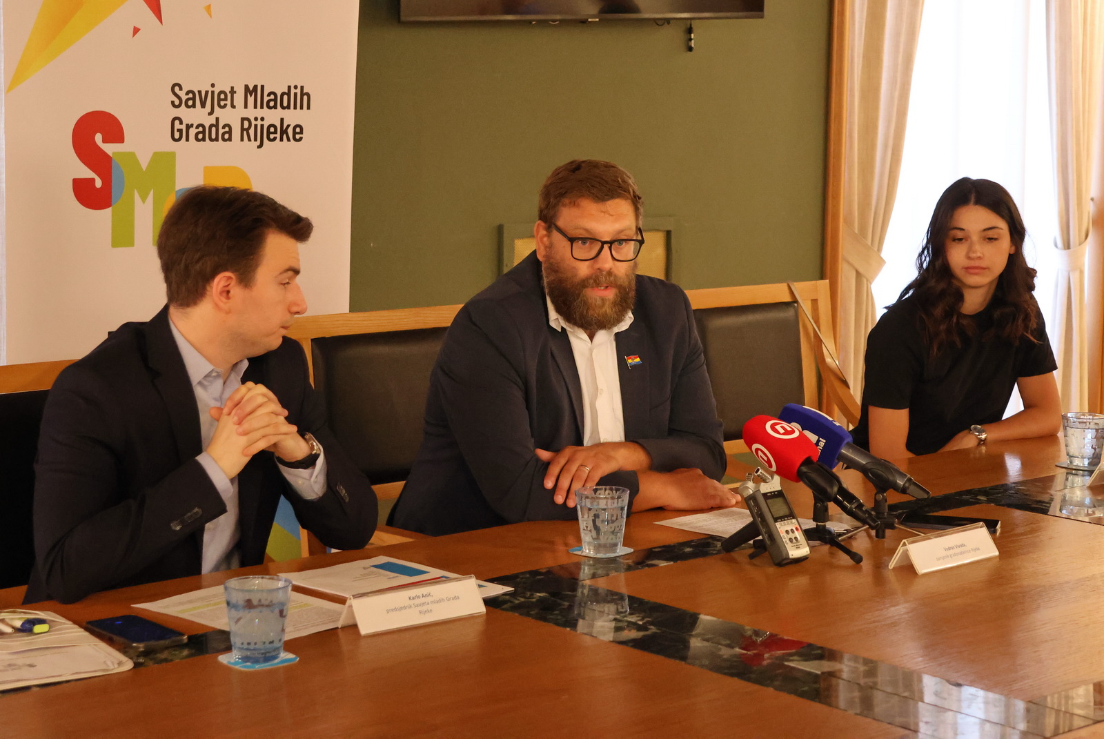Karlo Anić, Vedran Vivoda i Lucija Bandera Urlich
